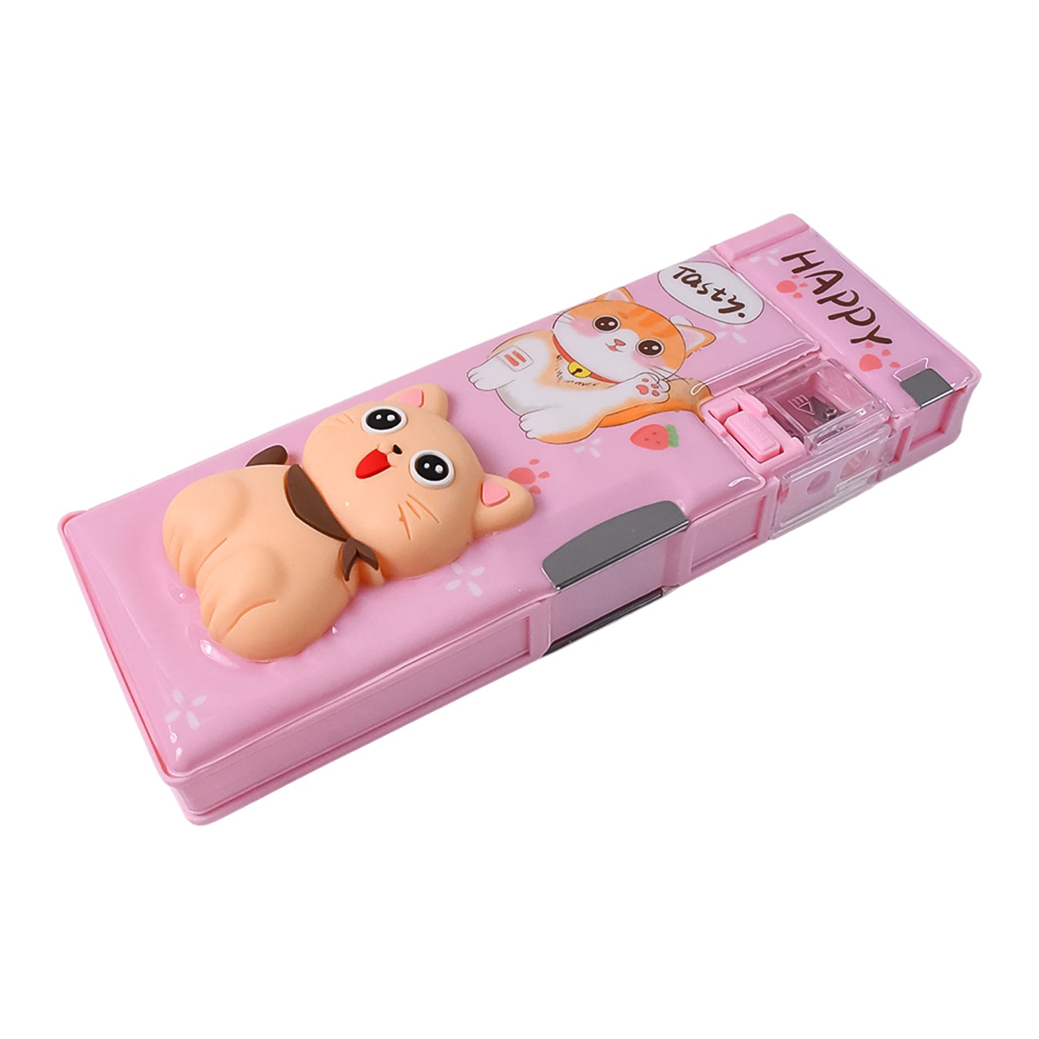 Magnetic Pencil Case / Compass Box With Sharpener (1 Pc) - Shivani Jaswal Magnetic Pencil Case / Compass Box With Sharpener (1 Pc)