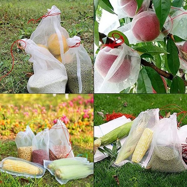 Protective Garden Barrier Cover for Bag, Plants, Grapes, Figs, Flowers, and Vegetables