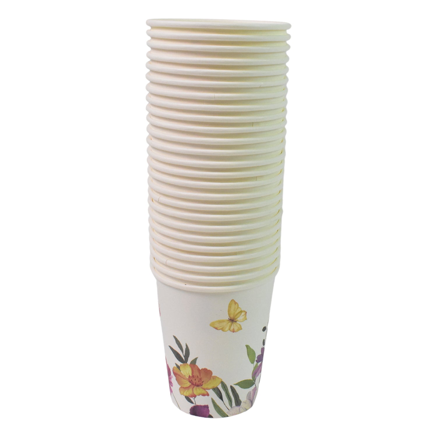 Disposable Paper Cups, Disposable Tea, Coffee Cups (24 Pcs Set / Mix Color & Design) - Shivani Jaswal Disposable Paper Cups, Disposable Tea, Coffee Cups (24 Pcs Set / Mix Color & Design)