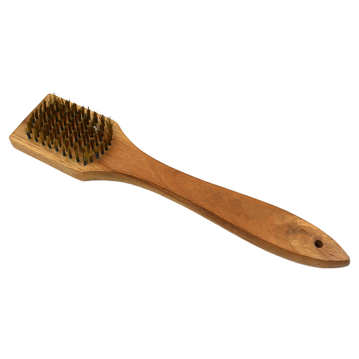 Wooden Handle Steel Wire Brush (1 Pc) - Shivani Jaswal Wooden Handle Steel Wire Brush (1 Pc)