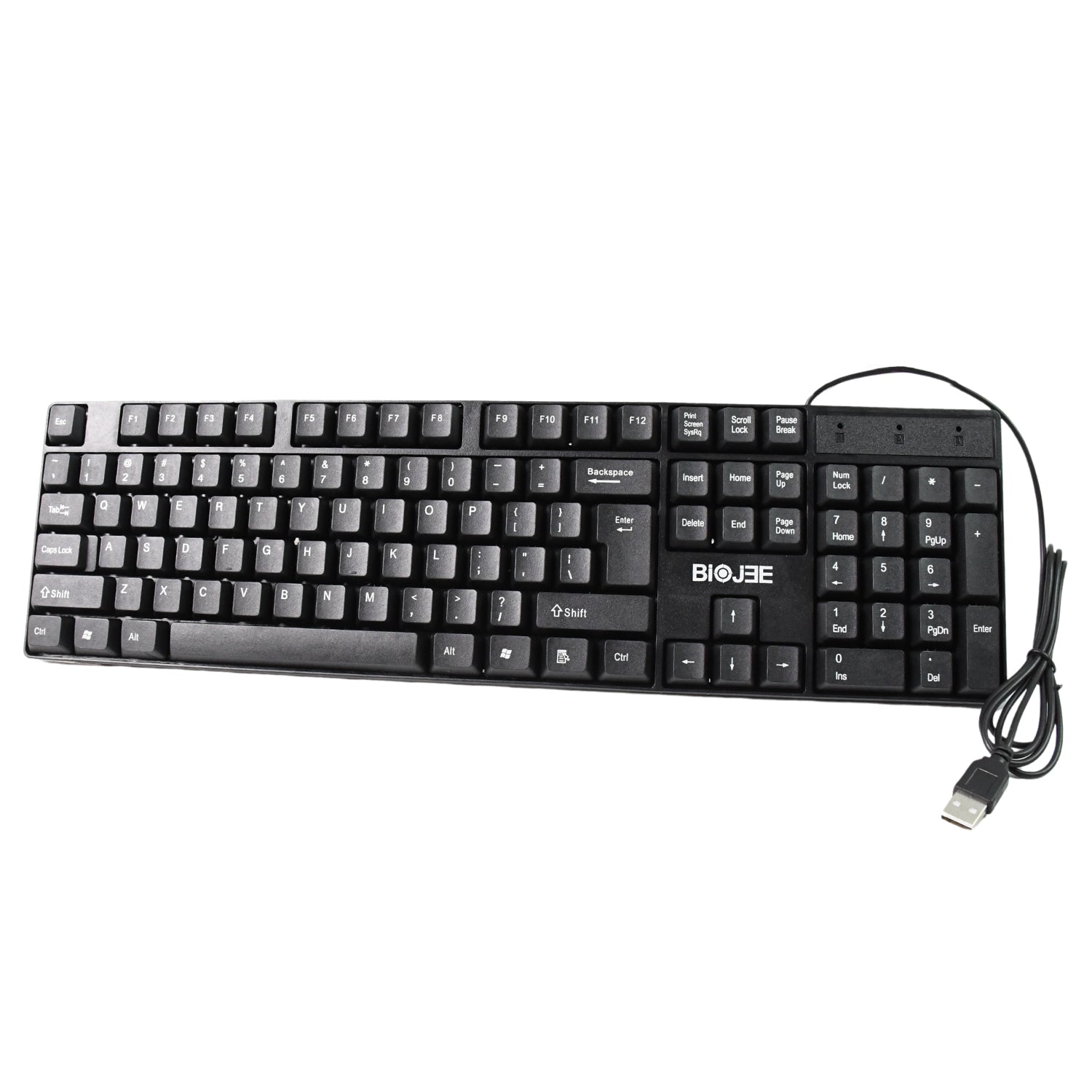 Wired USB Keyboard 104 Keys (1 Pc) - Shivani Jaswal Wired USB Keyboard 104 Keys (1 Pc)