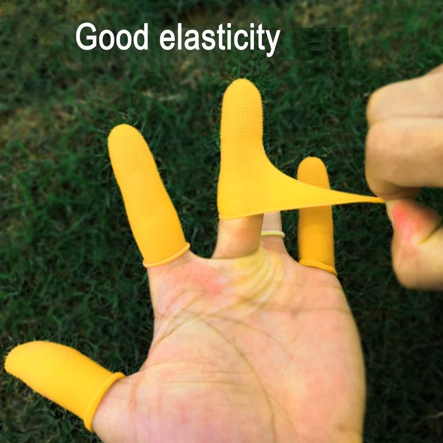 Finger Caps, Silicone Finger Protectors Sleeves (Finger Cots / 145 Pcs Set Approx) - Shivani Jaswal Finger Caps, Silicone Finger Protectors Sleeves (Finger Cots / 145 Pcs Set Approx)