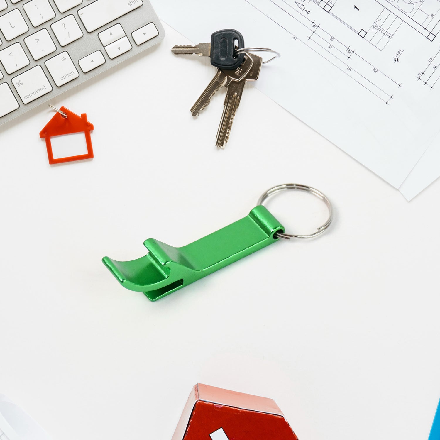 Metal Bottle Opener Keychain (1 Pc) - Shivani Jaswal Metal Bottle Opener Keychain (1 Pc)