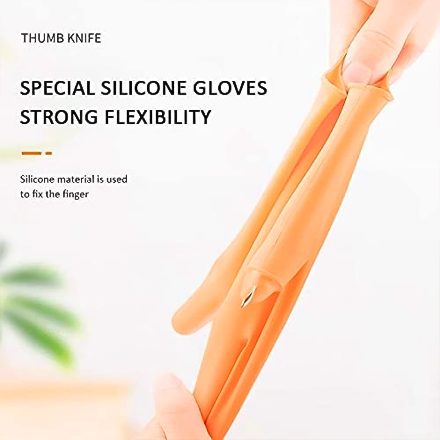 Right-Handed Silicone Thumb Cutter Gloves (1Pc) - Shivani Jaswal Right-Handed Silicone Thumb Cutter Gloves (1Pc)