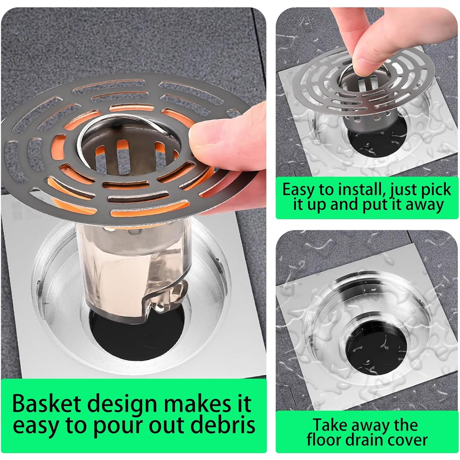 Shower Stopper, Anti-Odour Floor Drain Core with Filter Mesh (1 Pc) - Shivani Jaswal Shower Stopper, Anti-Odour Floor Drain Core with Filter Mesh (1 Pc)