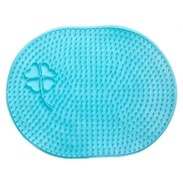Silicone Bath Massage Cushion with Suction Cup (35Ã—28 CM / 1 Pc)