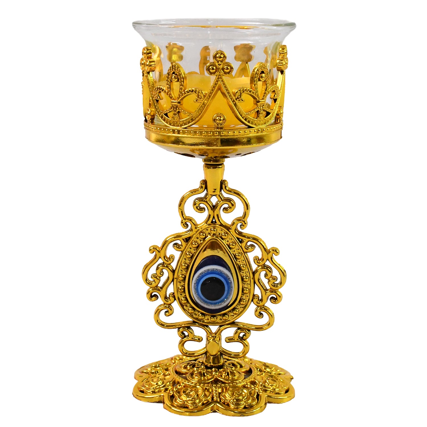 Flower Diwali Candle Holder with Plastic Stand (1 Set) - Shivani Jaswal Flower Diwali Candle Holder with Plastic Stand (1 Set)