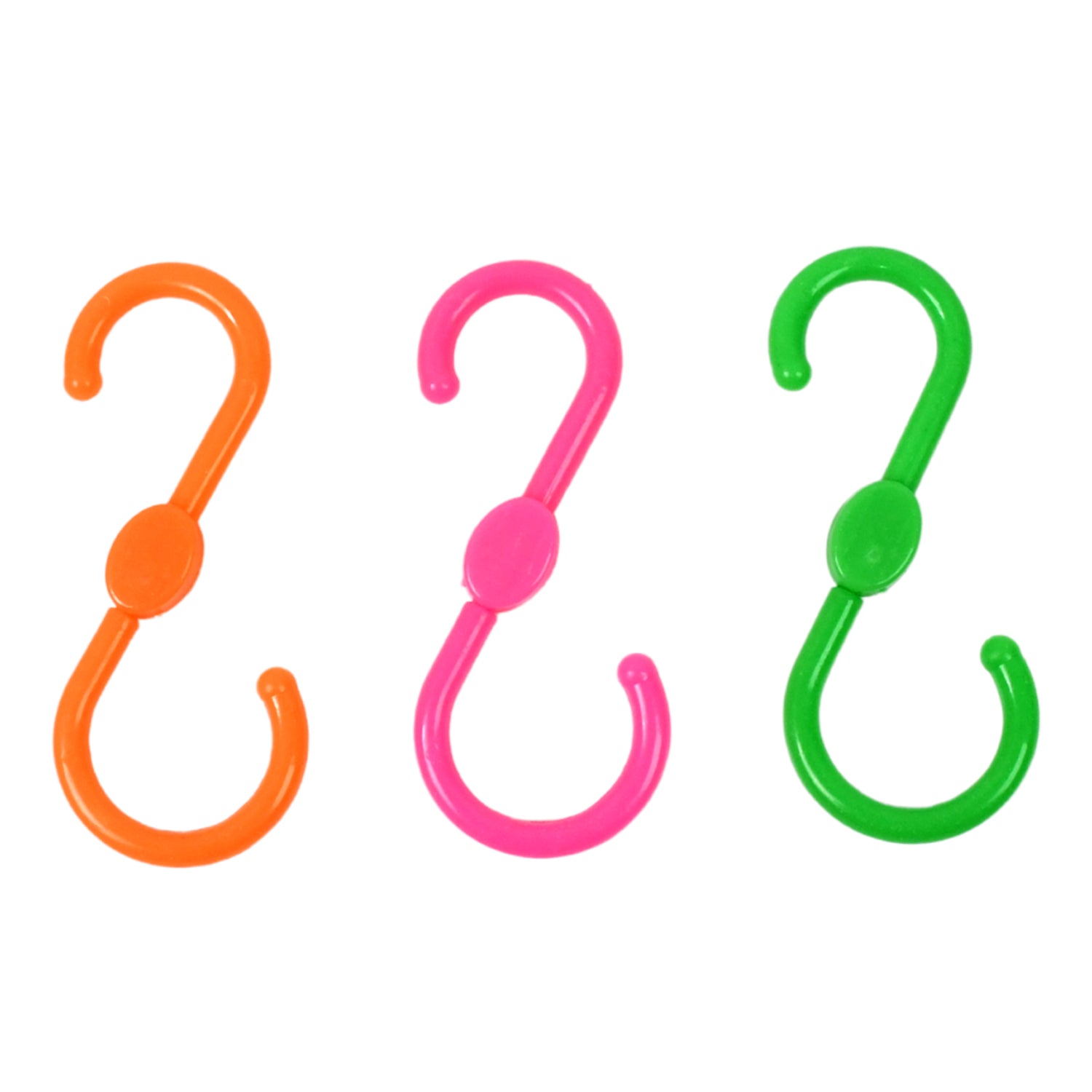 S Shape Plastic Hooks Hanger for Hanging Cloth (3 Pcs Set) - Shivani Jaswal S Shape Plastic Hooks Hanger for Hanging Cloth (3 Pcs Set)