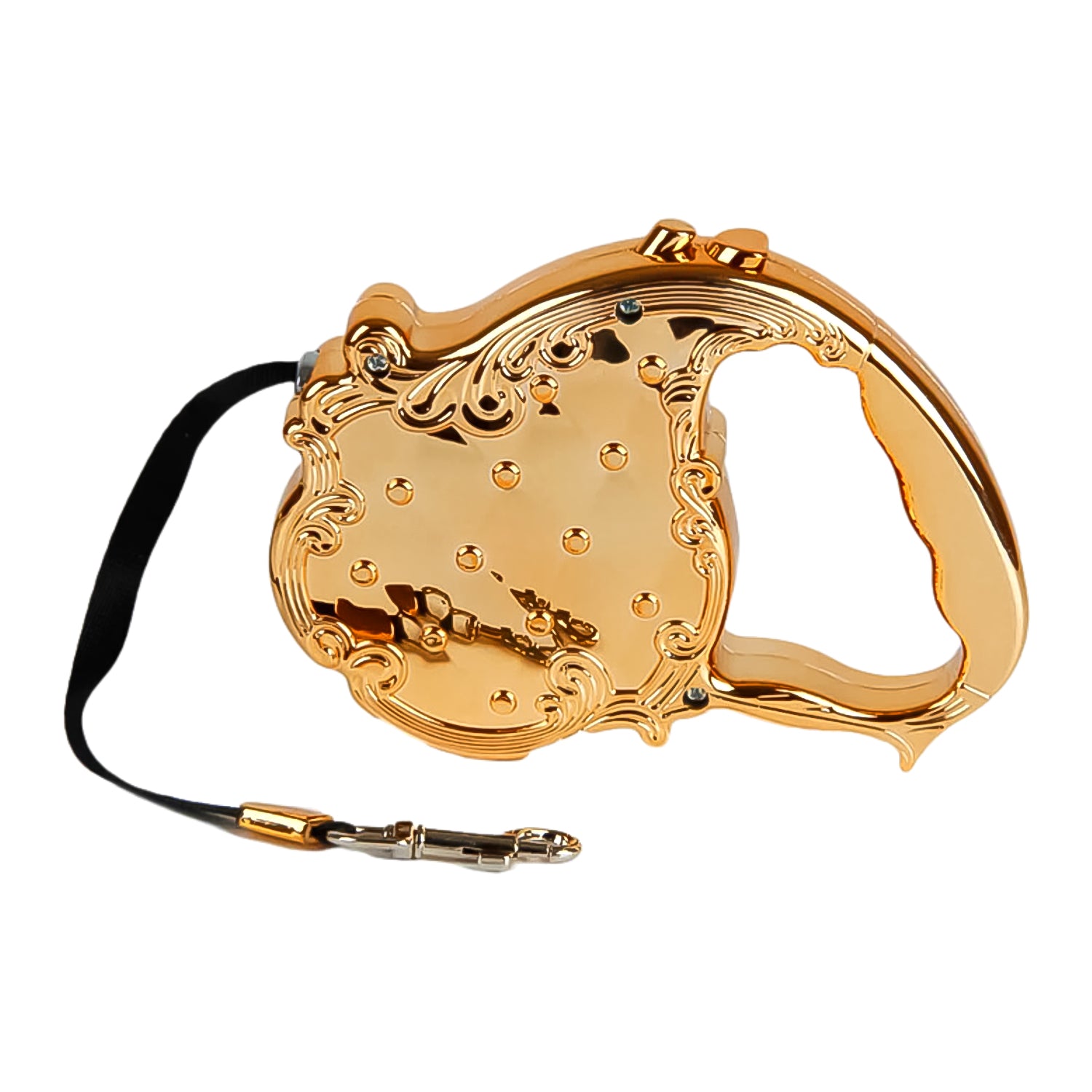 Retractable Telescopic Belt Rope Cat Golden Traction (3M Approx / 1 pc) - Shivani Jaswal Retractable Telescopic Belt Rope Cat Golden Traction (3M Approx / 1 pc)