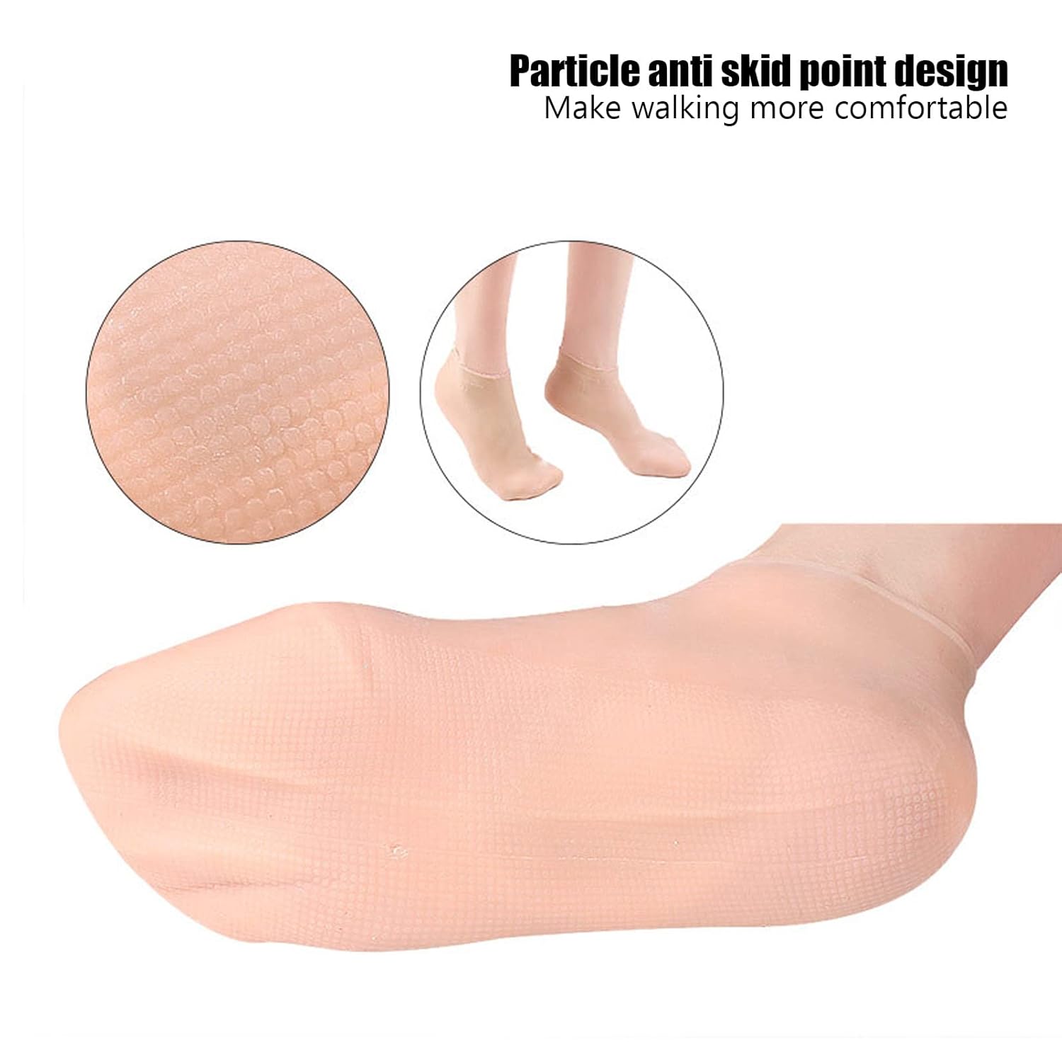 Silicone Soft Moisturizing Socks (1 Pair) - Shivani Jaswal Silicone Soft Moisturizing Socks (1 Pair)