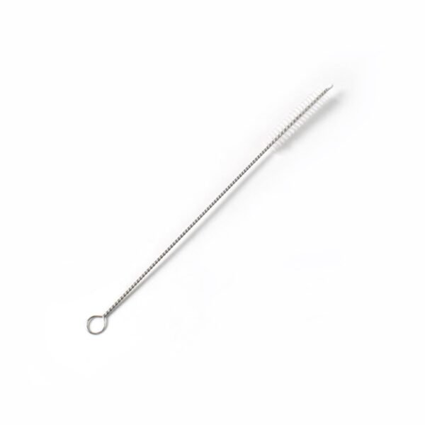 Stainless Steel Straw Cleaning Brush Drinking Pipe (20 Cm / 1 Pc)