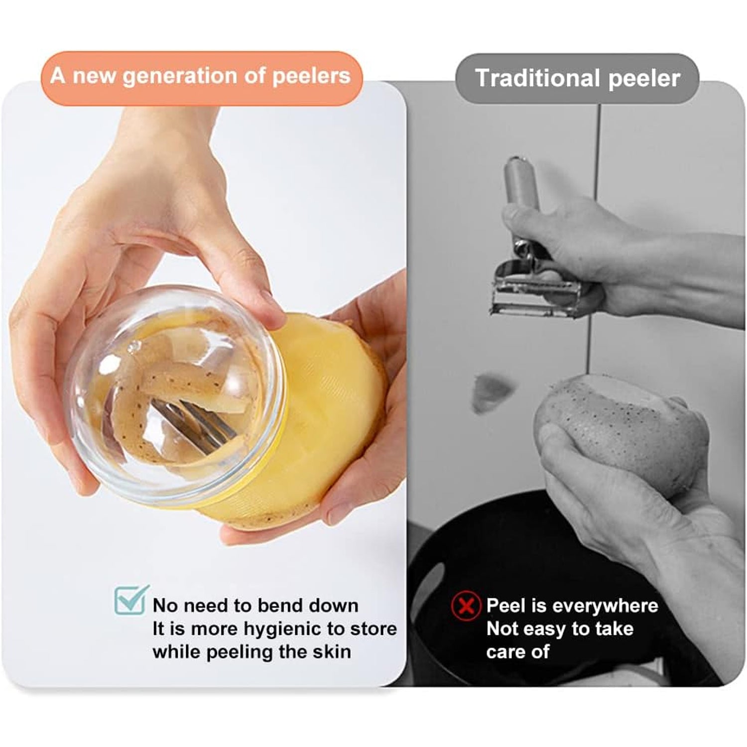 Multifunctional Round Peeler with Removable Storage – Washable Vegetable & Fruit Peeler for Kitchen (1 Pc / Mix Color) - Shivani Jaswal Multifunctional Round Peeler with Removable Storage – Washable Vegetable & Fruit Peeler for Kitchen (1 Pc / Mix Color)
