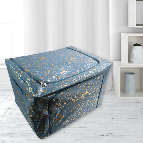 Zippered Closet Storage Box with Lid, With Window (50Ã—40 Cm / 1 Pc)