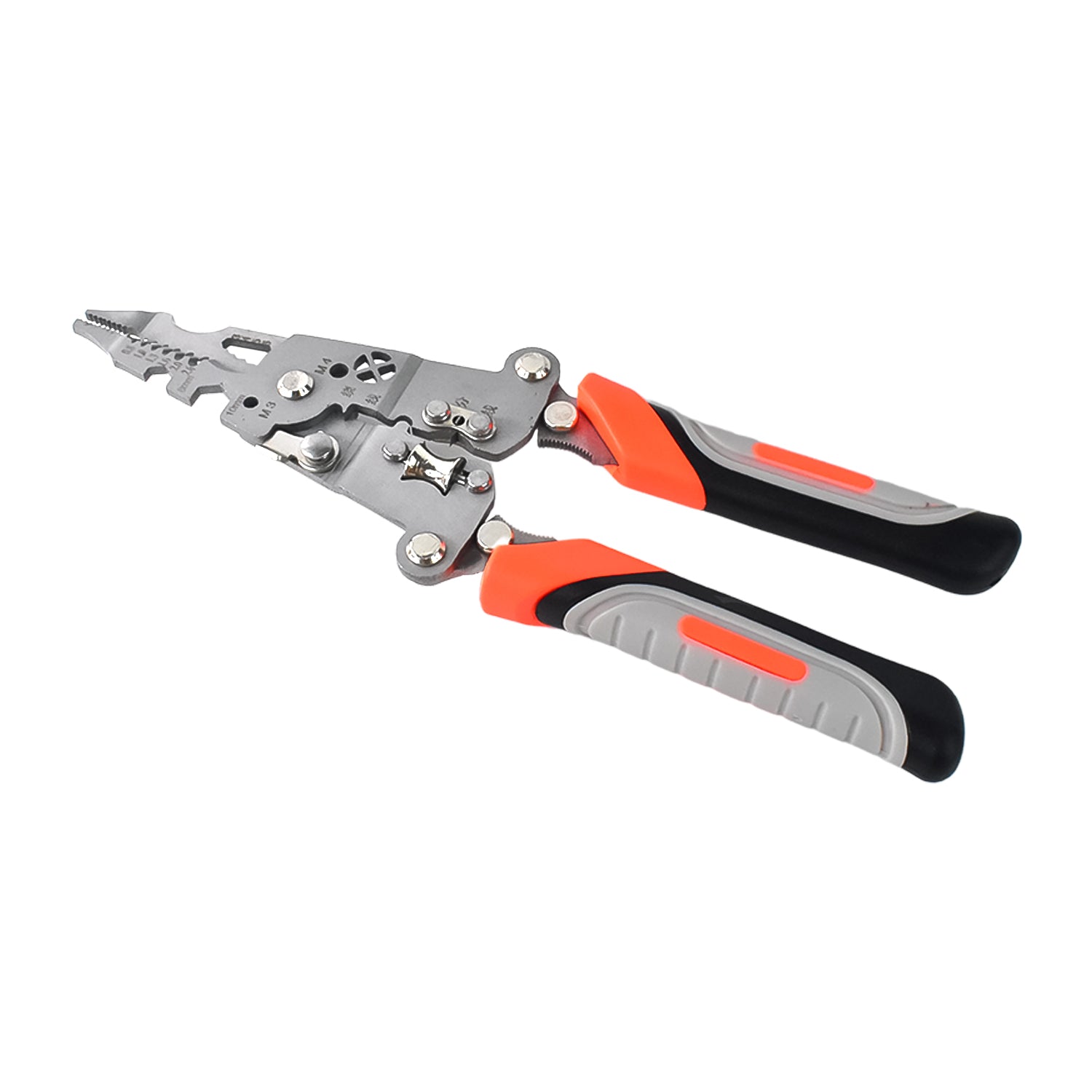 8 in 1 Wire Stripper Pliers, Soft Grip - Shivani Jaswal 8 in 1 Wire Stripper Pliers, Soft Grip