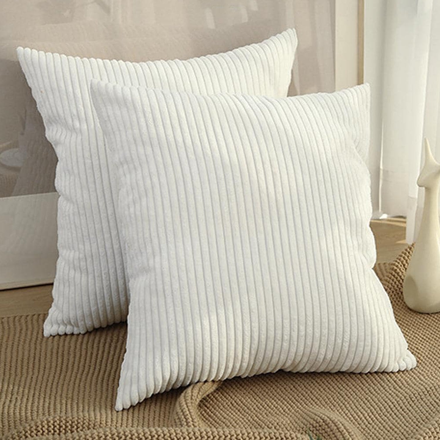 Pillow Covers, Couch Pillows Cover, Soft Decorative Cover (Mix Color & Design / 2 Pc) - Shivani Jaswal Pillow Covers, Couch Pillows Cover, Soft Decorative Cover (Mix Color & Design / 2 Pc)