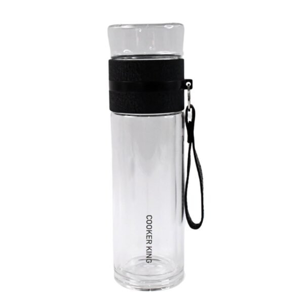 Outdoor sport Glass water bottle  With Steel Lid / 500 ML Approx)
