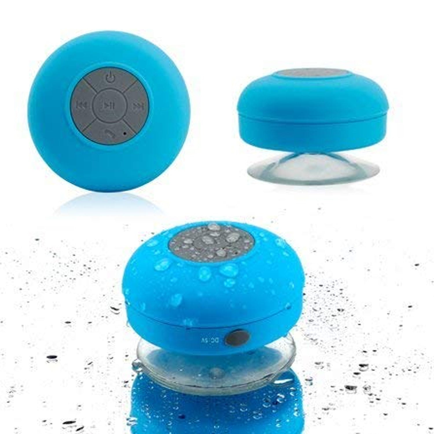 Mini Waterproof Hands-Free Bluetooth Speaker with MIC Suction Cup (1 Pc) - Shivani Jaswal Mini Waterproof Hands-Free Bluetooth Speaker with MIC Suction Cup (1 Pc)