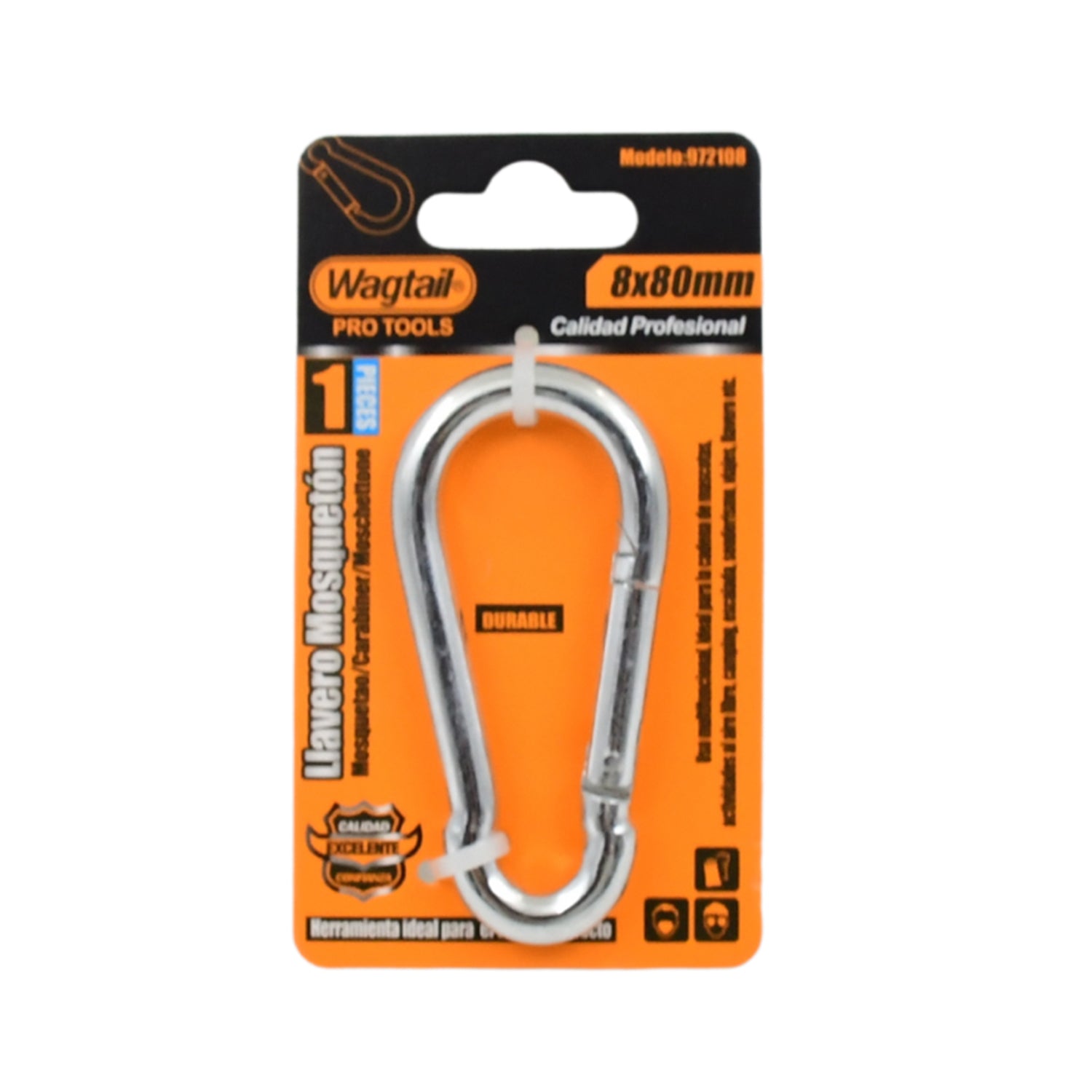 Stainless Steel Snap Hook (8×80 MM / 1 Pc) - Shivani Jaswal Stainless Steel Snap Hook (8×80 MM / 1 Pc)