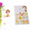 Multipurpose Adhesive 3D Stickers (1 Sheet / Mix Design)