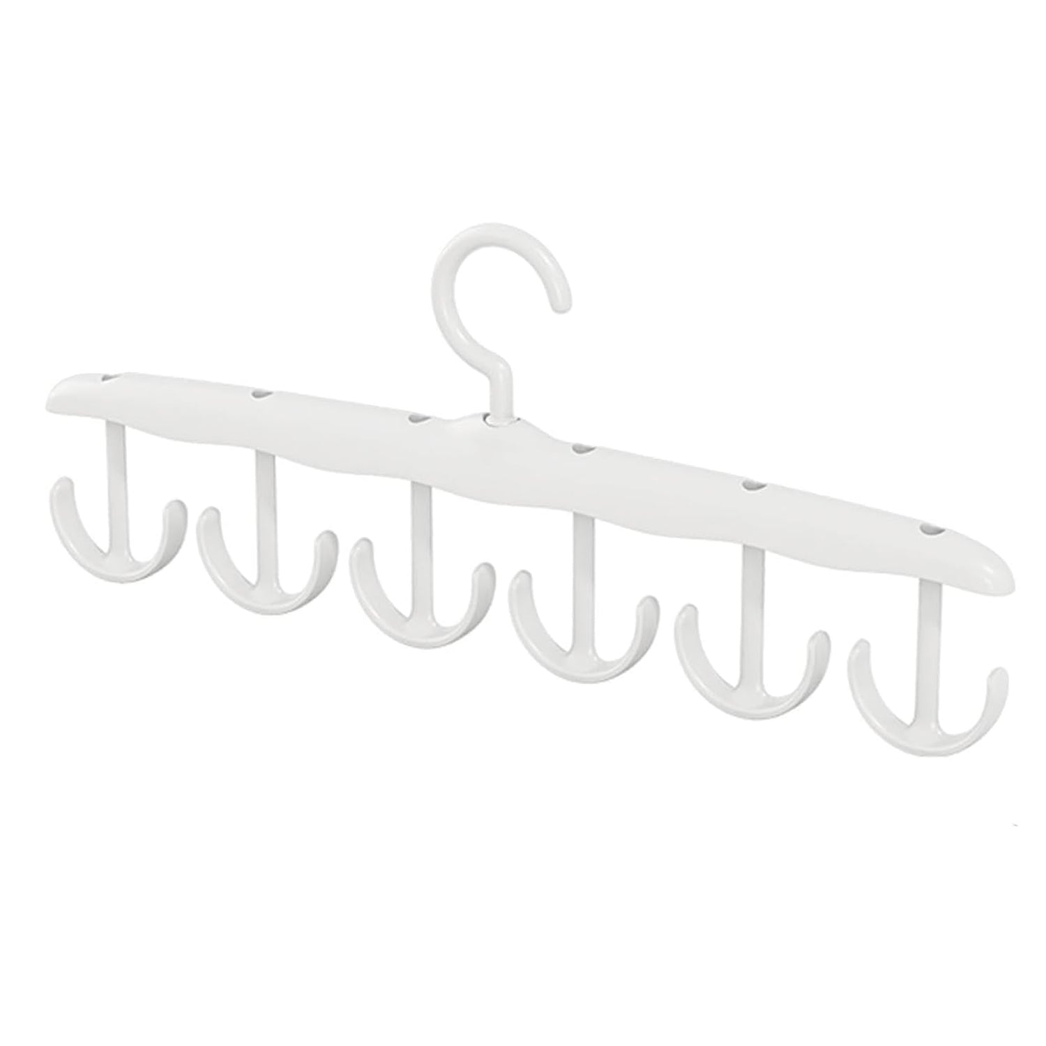 Rotatable Tank Top Hanger – Space Saving Closet Organizer for Dorms & Apartments (12-Hook) - Shivani Jaswal Rotatable Tank Top Hanger – Space Saving Closet Organizer for Dorms & Apartments (12-Hook)