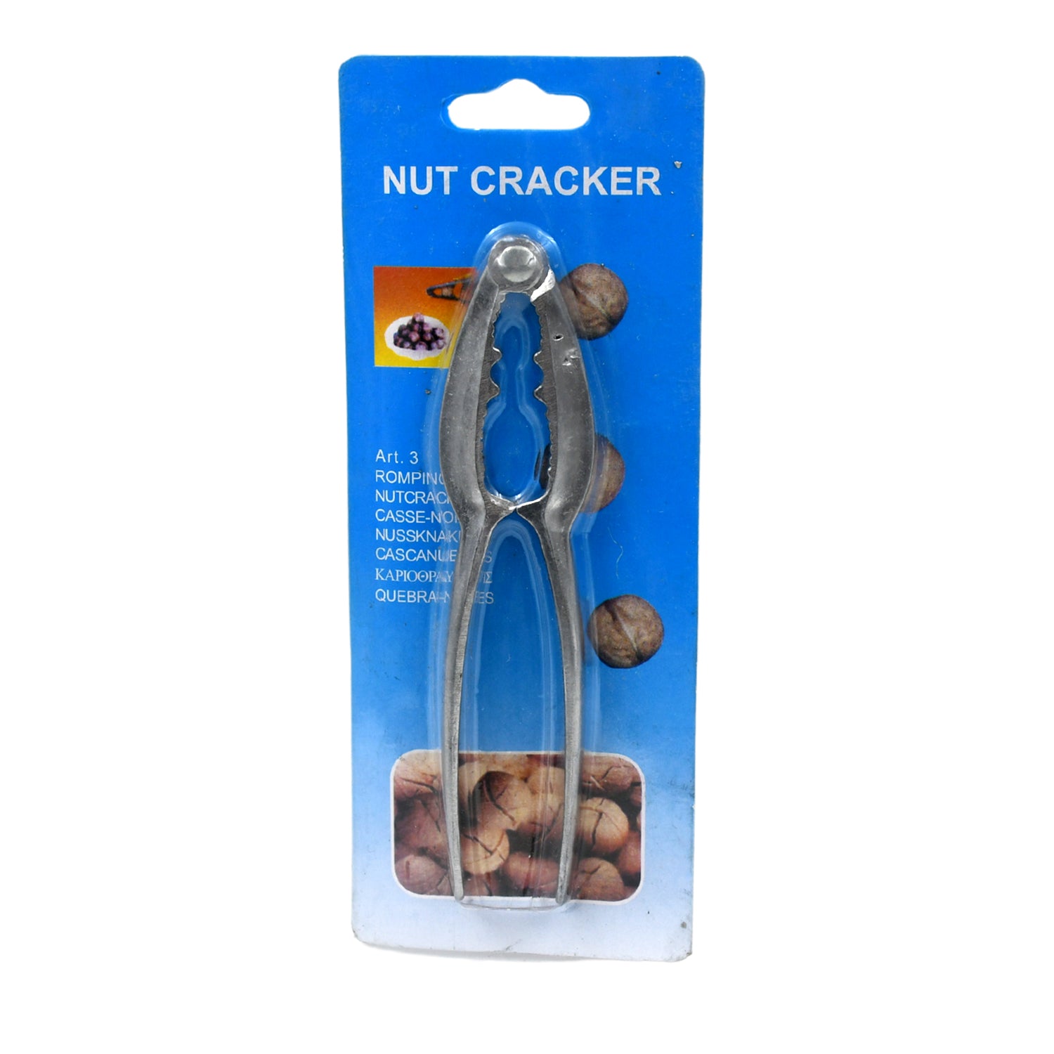 Luxury Stainless Walnut Cracker – Portable Nut Cutter & Pliers - Shivani Jaswal Luxury Stainless Walnut Cracker – Portable Nut Cutter & Pliers