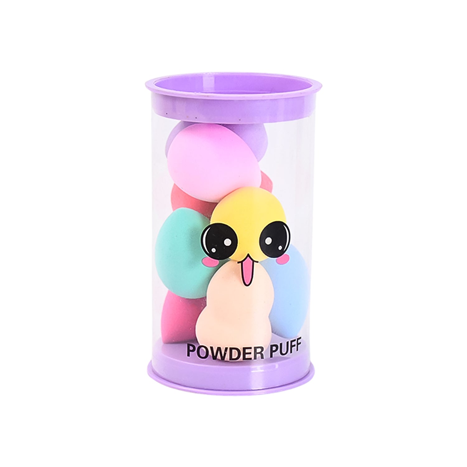 Makeup Beauty Powder Puff (8 Pcs Set / With Case / Mix Color) - Shivani Jaswal Makeup Beauty Powder Puff (8 Pcs Set / With Case / Mix Color)