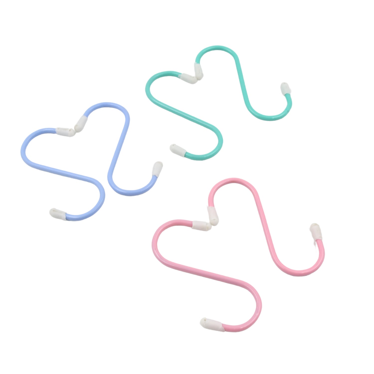 S Shape Metal Hooks for Hanging, Heavy Duty S Shaped Hooks for Hanging Clothes, Metal Hooks for Kitchen, Wardrobe, Work Shop, Bathroom, Garden, Office (6 Pcs Set) - Shivani Jaswal S Shape Metal Hooks for Hanging, Heavy Duty S Shaped Hooks for Hanging Clothes, Metal Hooks for Kitchen, Wardrobe, Work Shop, Bathroom, Garden, Office (6 Pcs Set)