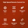 Electroplay Metal Body High-Speed RC Supercar with Remote Control Racing Car