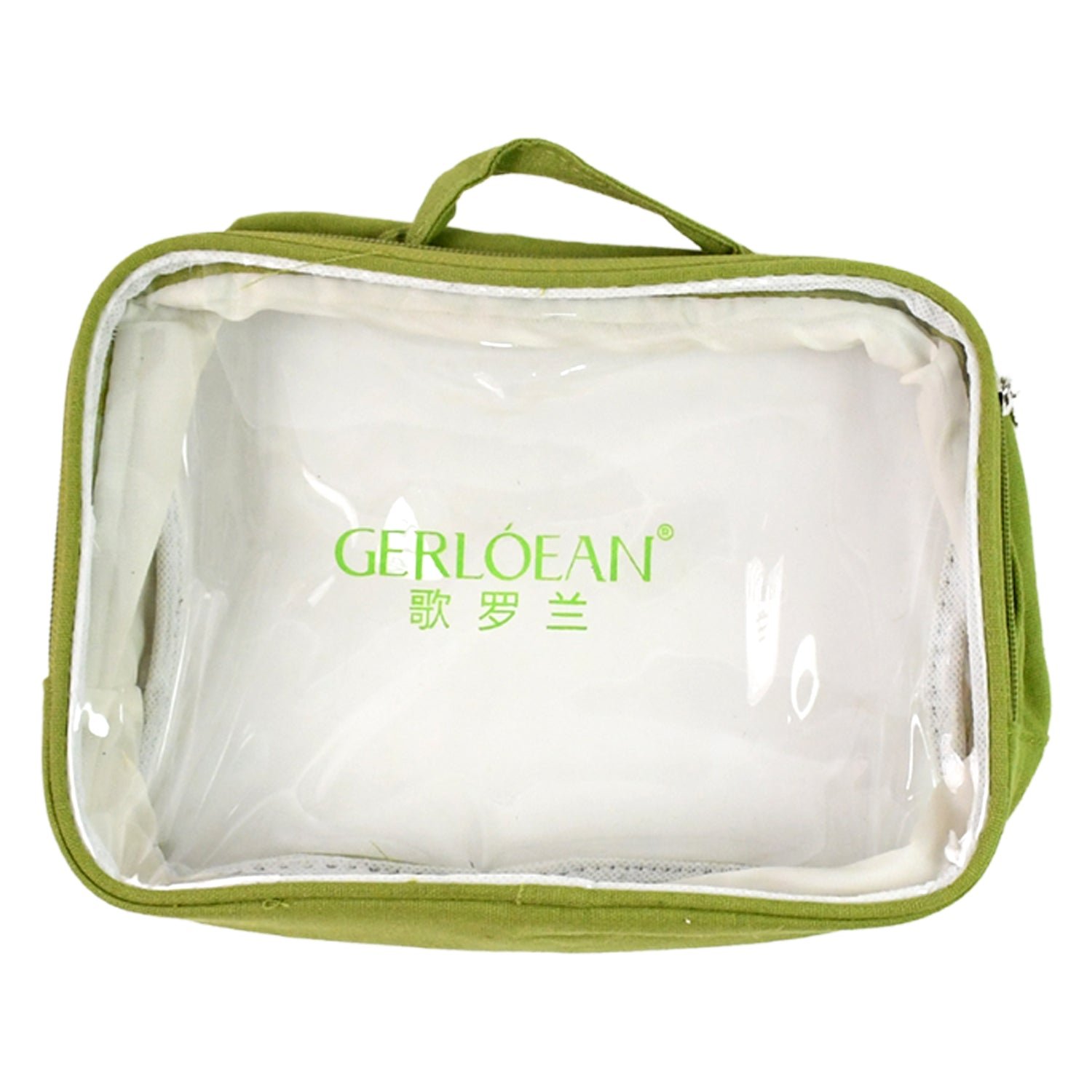 Transparent Zipper Closing Pouch (1 Pc / Big) - Shivani Jaswal Transparent Zipper Closing Pouch (1 Pc / Big)