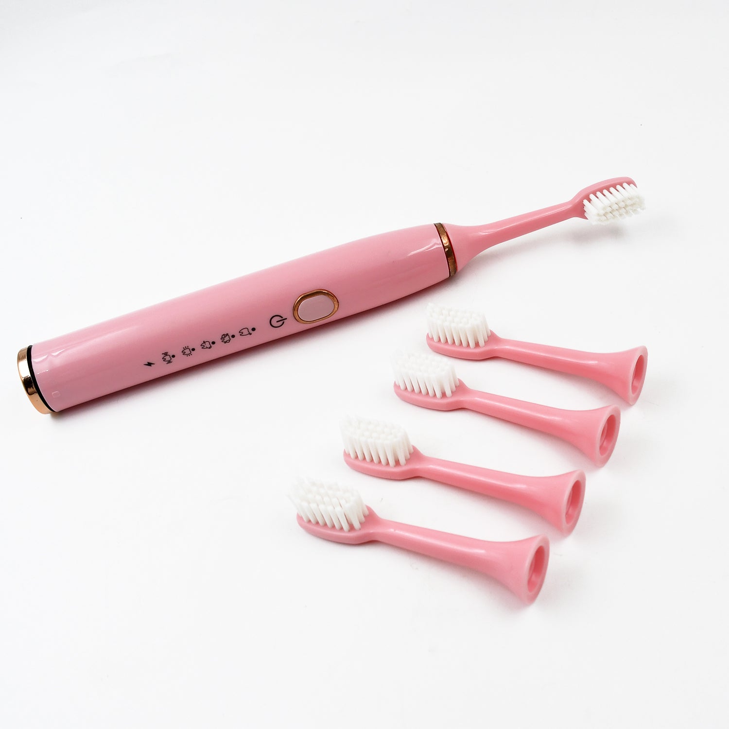 Adult Waterproof Electric Toothbrush with Extra 4 Toothbrush Head (1 Pc / USB Charging Operated / Mix Colour) - Shivani Jaswal Adult Waterproof Electric Toothbrush with Extra 4 Toothbrush Head (1 Pc / USB Charging Operated / Mix Colour)