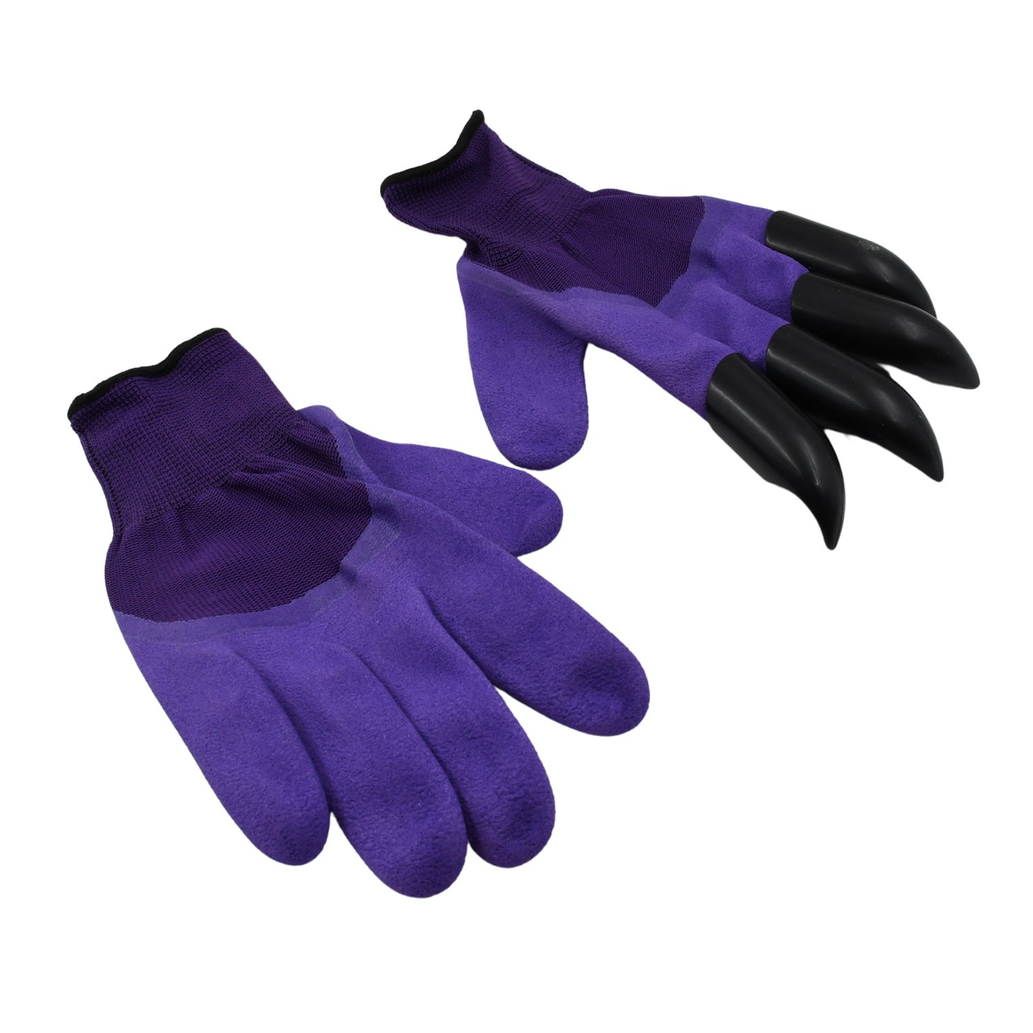 Garden Farming Gloves With Hand Fingertips & Plastic Claws (1 Pair) - Shivani Jaswal Garden Farming Gloves With Hand Fingertips & Plastic Claws (1 Pair)