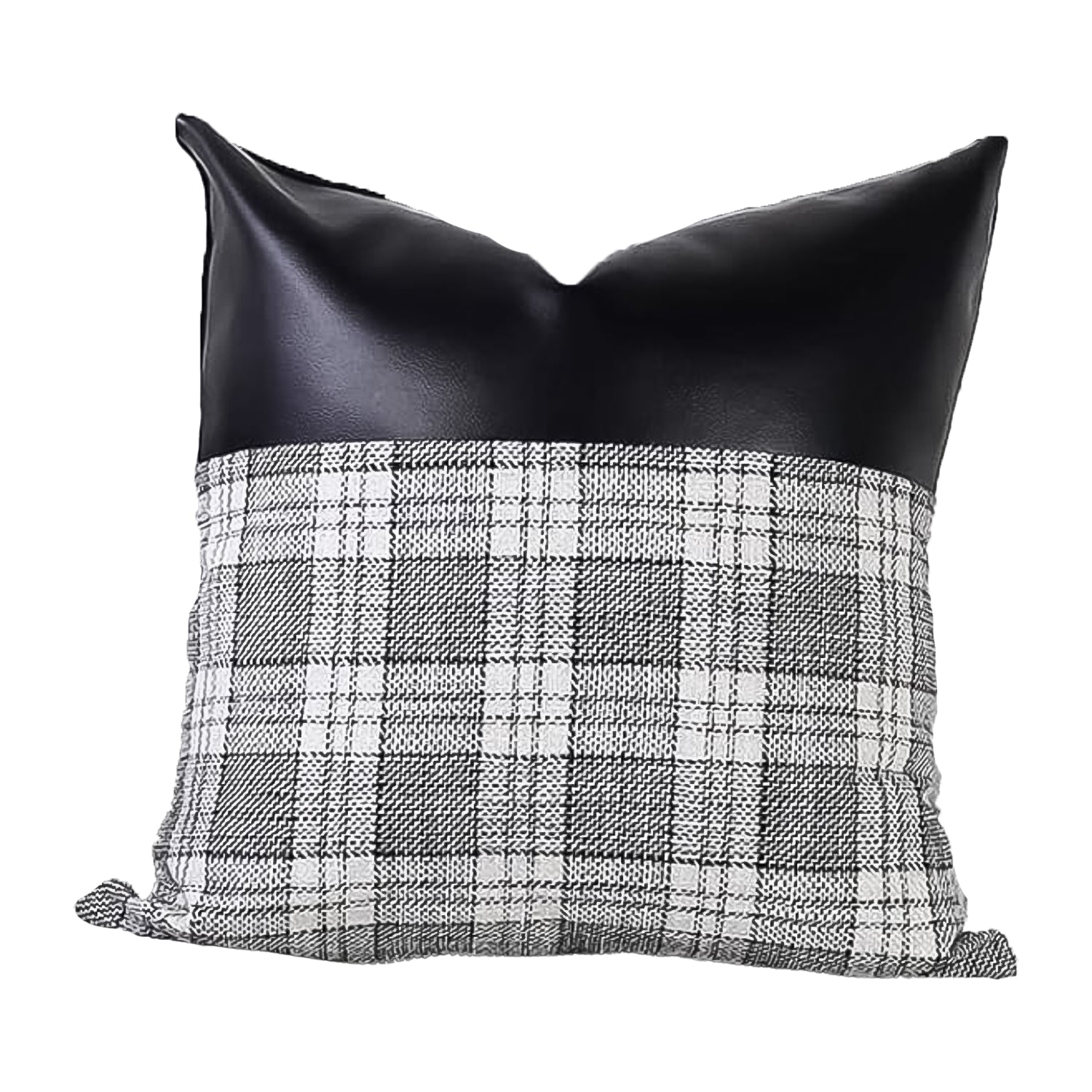 Pillow Covers Cushion Cases Soft Leather and Cotton (23 × 22 Inch / 1 Pair / 2 Pc) - Shivani Jaswal Pillow Covers Cushion Cases Soft Leather and Cotton (23 × 22 Inch / 1 Pair / 2 Pc)