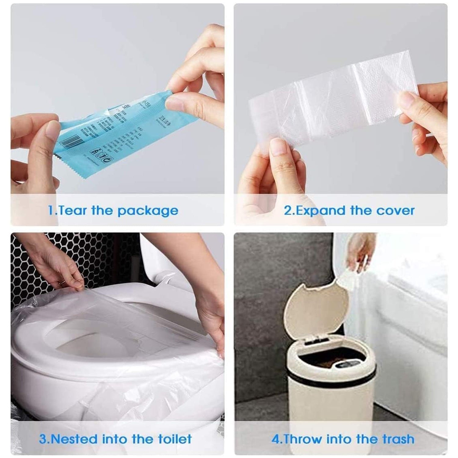 Travel Disposable Toilet Seat Cover (6 Pcs Set) - Shivani Jaswal Travel Disposable Toilet Seat Cover (6 Pcs Set)