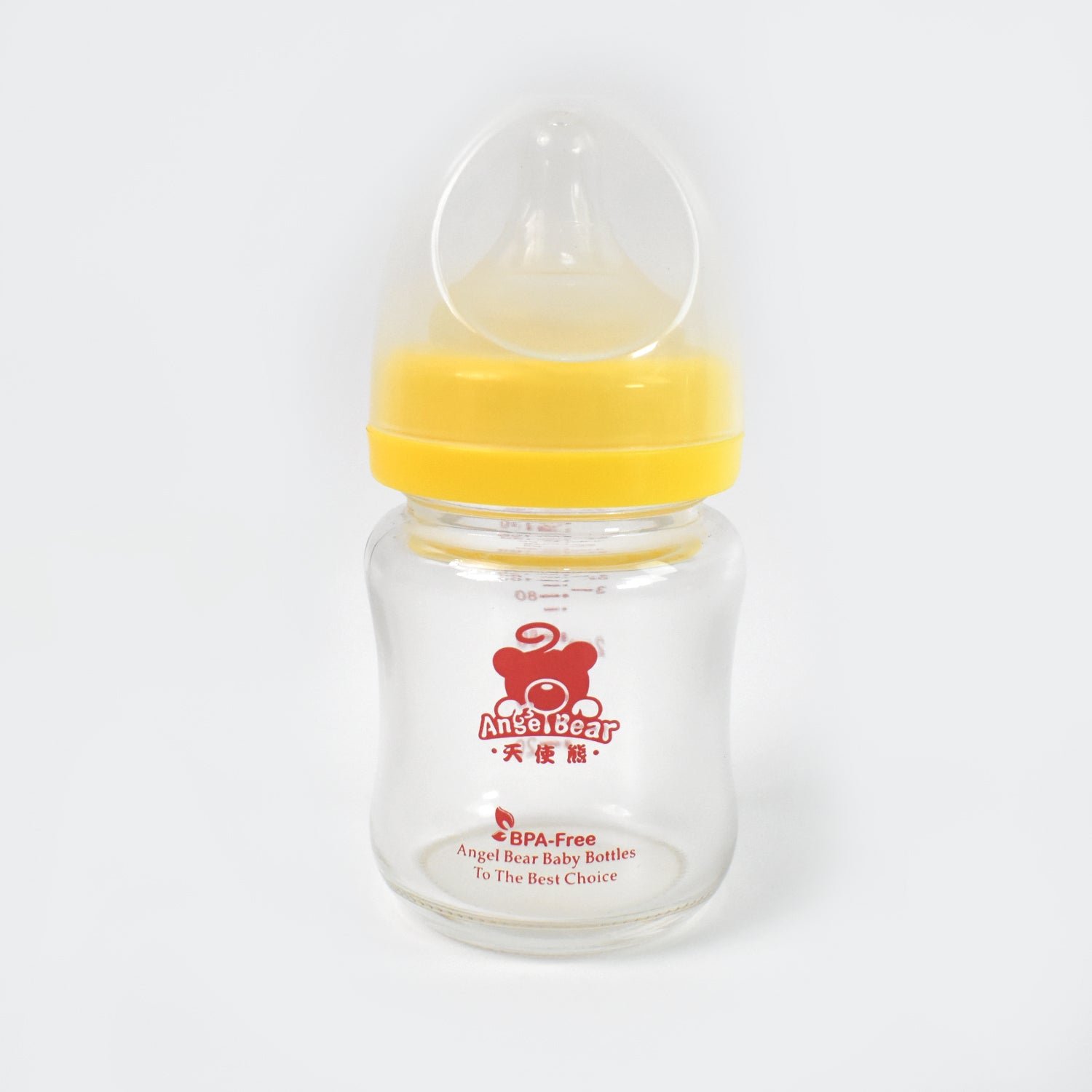 Glass Baby Feeding Bottle (120 ML / 1 Pc) - Shivani Jaswal Glass Baby Feeding Bottle (120 ML / 1 Pc)