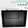Big Plastic Stackable Shoe Storage Box (1 Pc / 37x27x19 Cm)