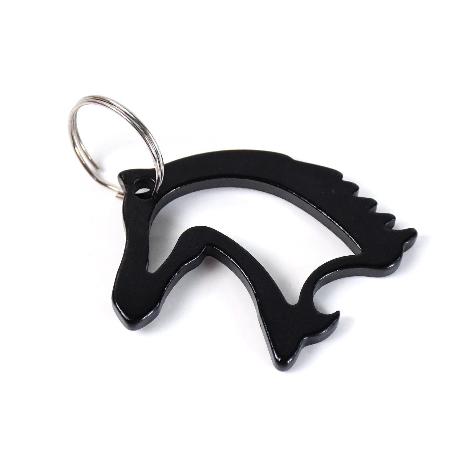 Metal Horse Face Shaped Keychain (1 Pc) - Shivani Jaswal Metal Horse Face Shaped Keychain (1 Pc)