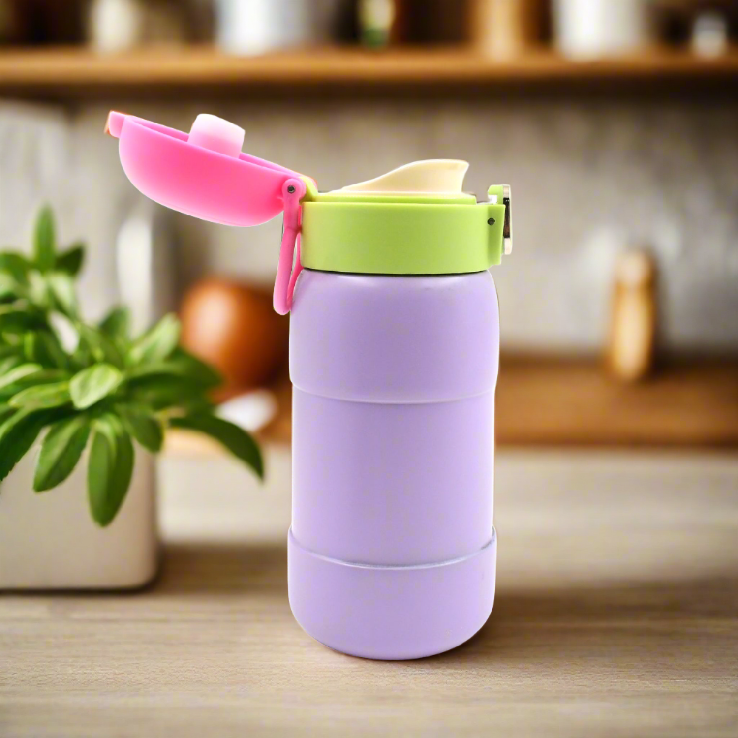 Duck Stainless Steel Water Bottle (1 Pc / Mix Design) - Shivani Jaswal Duck Stainless Steel Water Bottle (1 Pc / Mix Design)