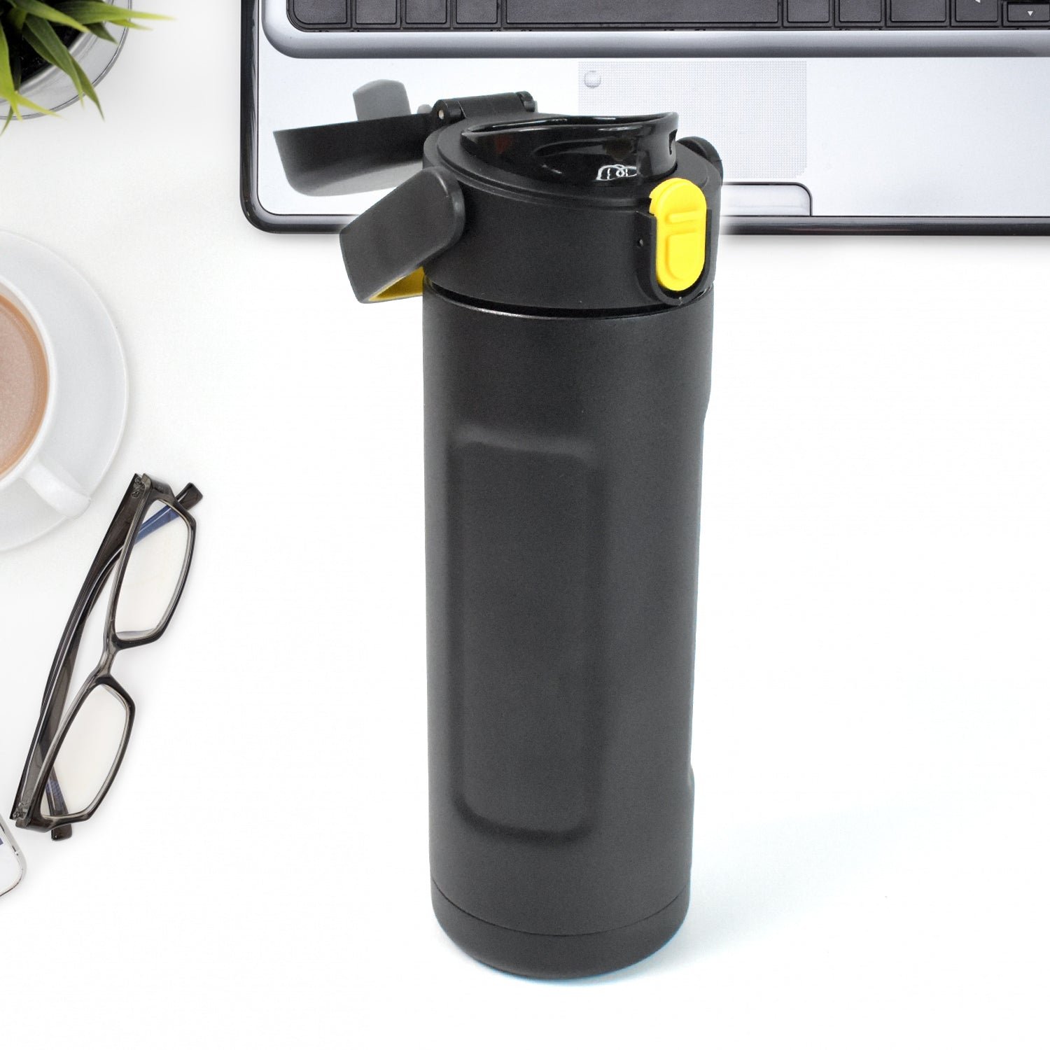 Insulated Water Bottle - Vacuum Sealed, Leak Proof, BPA Free - Perfect for Hot & Cold Beverages - Shivani Jaswal Insulated Water Bottle - Vacuum Sealed, Leak Proof, BPA Free - Perfect for Hot & Cold Beverages