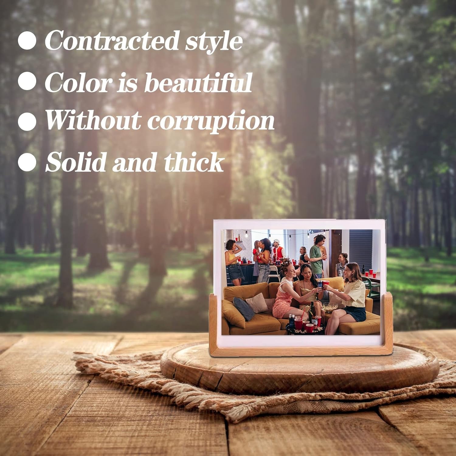  Wooden Picture Stand, Photo Frame Stand (1 Pc) - Shivani Jaswal  Wooden Picture Stand, Photo Frame Stand (1 Pc)