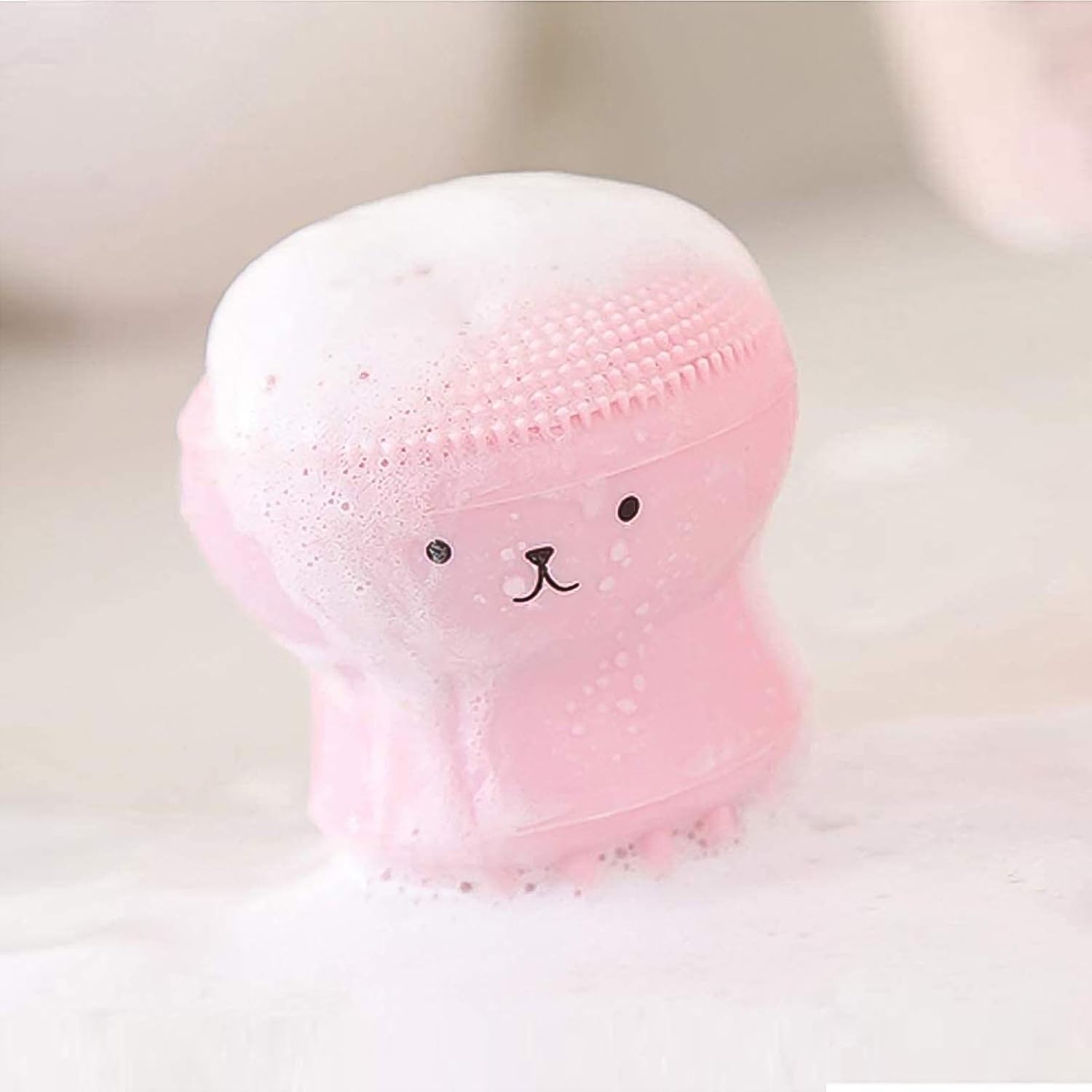 Cute Octopus Shape Silicone Face Scrubber Massager (1 Pc) - Shivani Jaswal Cute Octopus Shape Silicone Face Scrubber Massager (1 Pc)