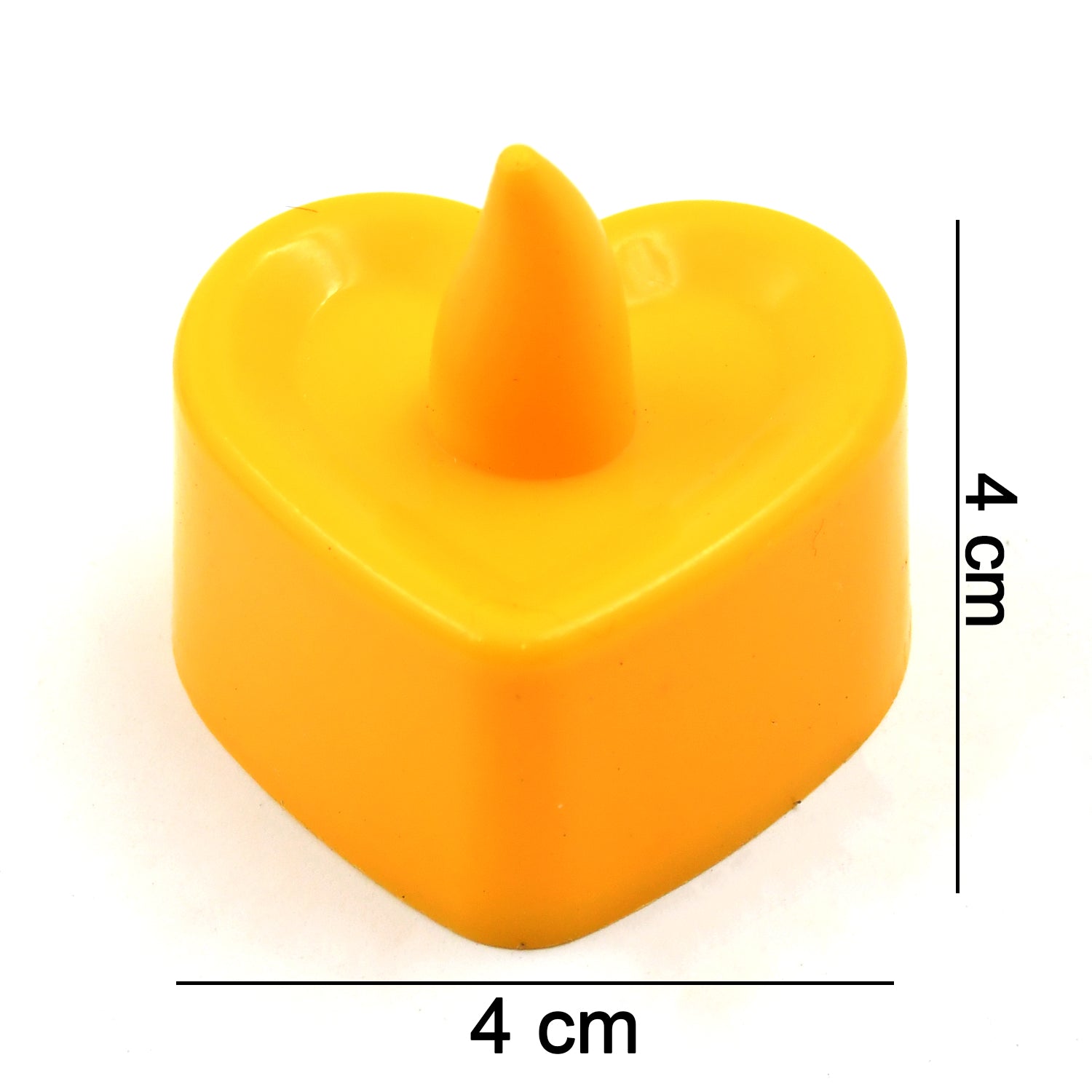 Heart Shape Battery Operated Tea Light LED Candles, for Decoration Use (24 Pc Set) - Shivani Jaswal Heart Shape Battery Operated Tea Light LED Candles, for Decoration Use (24 Pc Set)