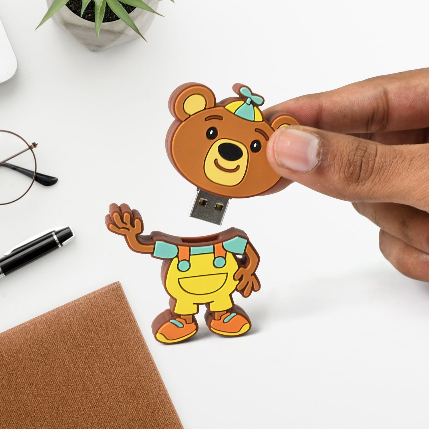 Portable Cartoon Shape Silicone USB Pen drive / Flash disk (15 GB With Baby Rhymes Song / 1 Pc) - Shivani Jaswal Portable Cartoon Shape Silicone USB Pen drive / Flash disk (15 GB With Baby Rhymes Song / 1 Pc)