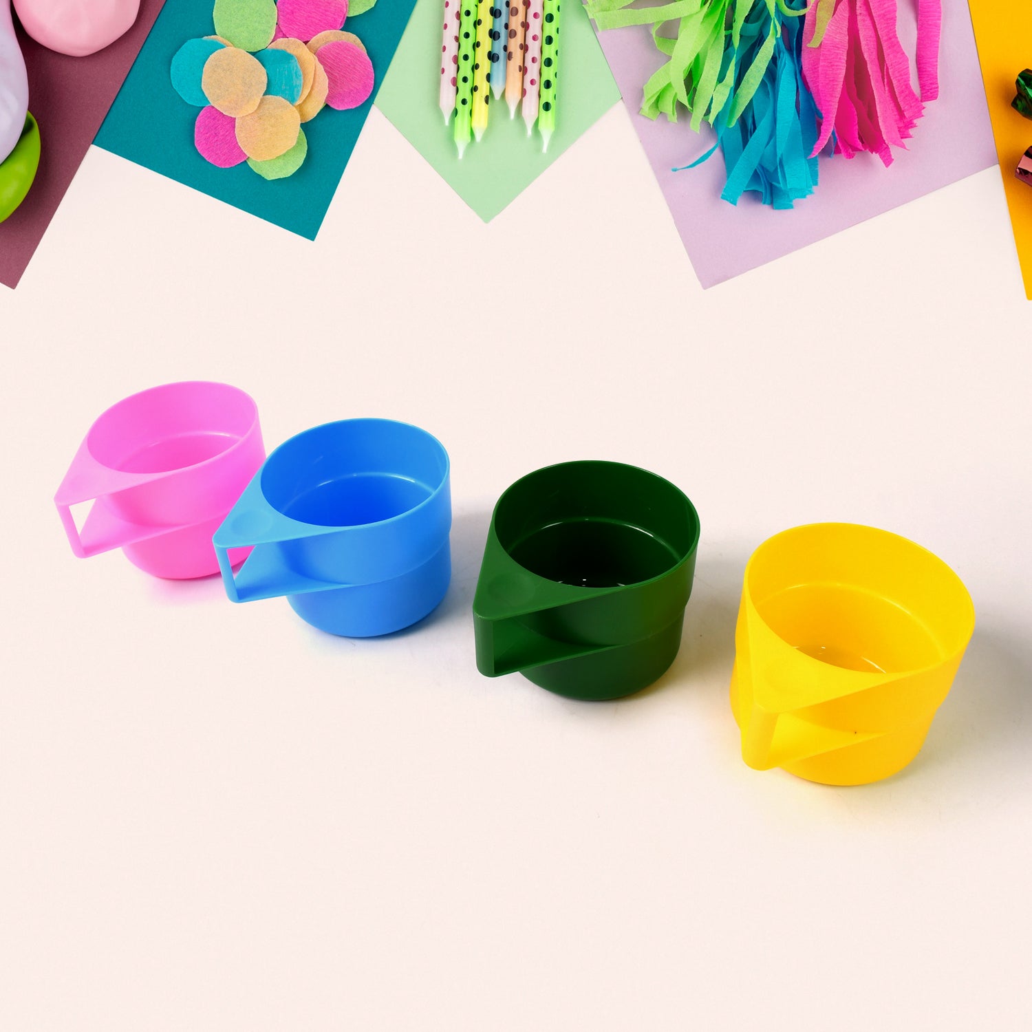 Rainbow Picnic Plastic Pitcher / Jug / Kettle Glass / Cup Set Water Bottle+Cup (9 Pcs Set) - Shivani Jaswal Rainbow Picnic Plastic Pitcher / Jug / Kettle Glass / Cup Set Water Bottle+Cup (9 Pcs Set)