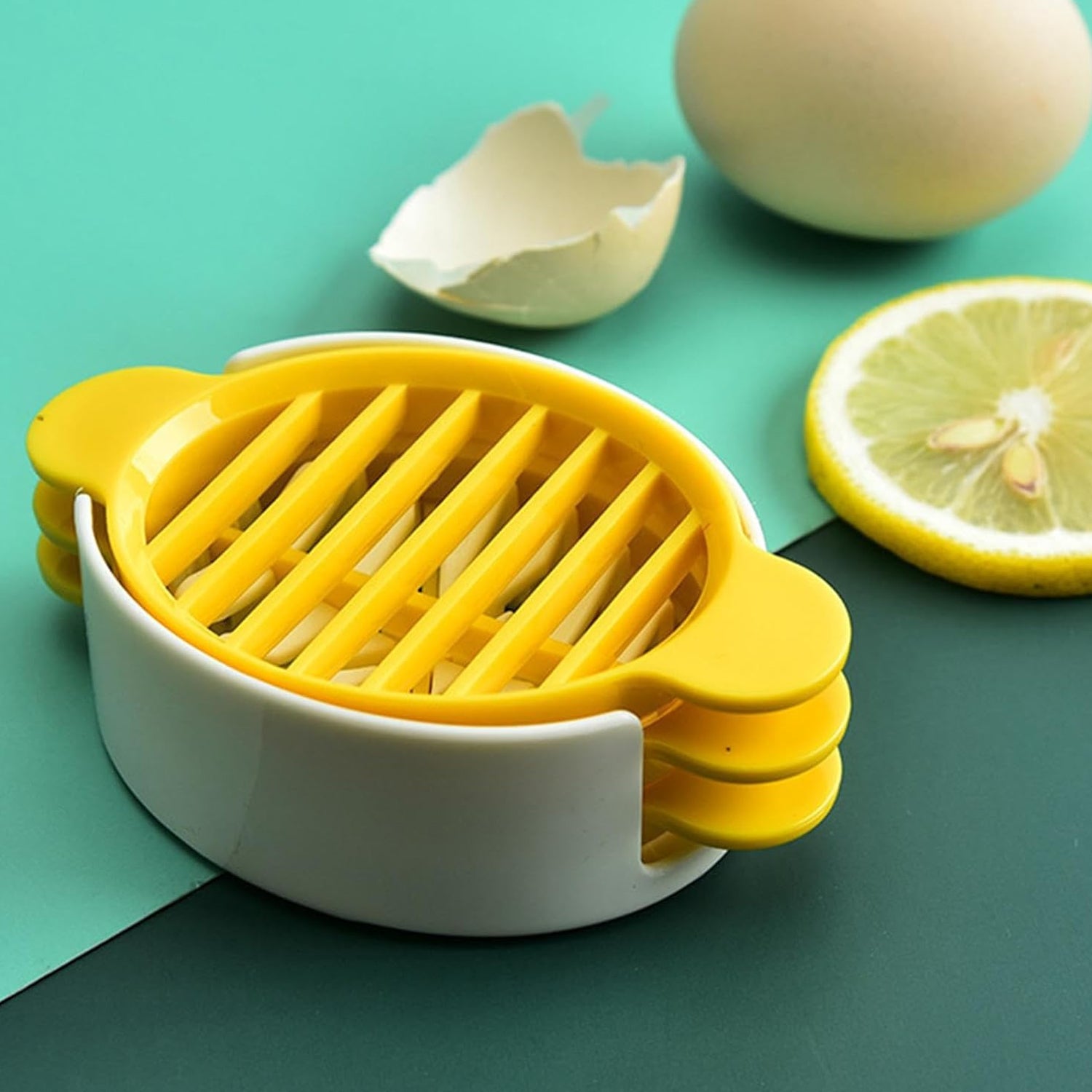 Egg Slicer, 3 in 1 Boiled Egg Slicer, Egg Slicer, Preserved Egg Slicer, Home Restaurant Kitchen Tool (1 Pc) - Shivani Jaswal Egg Slicer, 3 in 1 Boiled Egg Slicer, Egg Slicer, Preserved Egg Slicer, Home Restaurant Kitchen Tool (1 Pc)