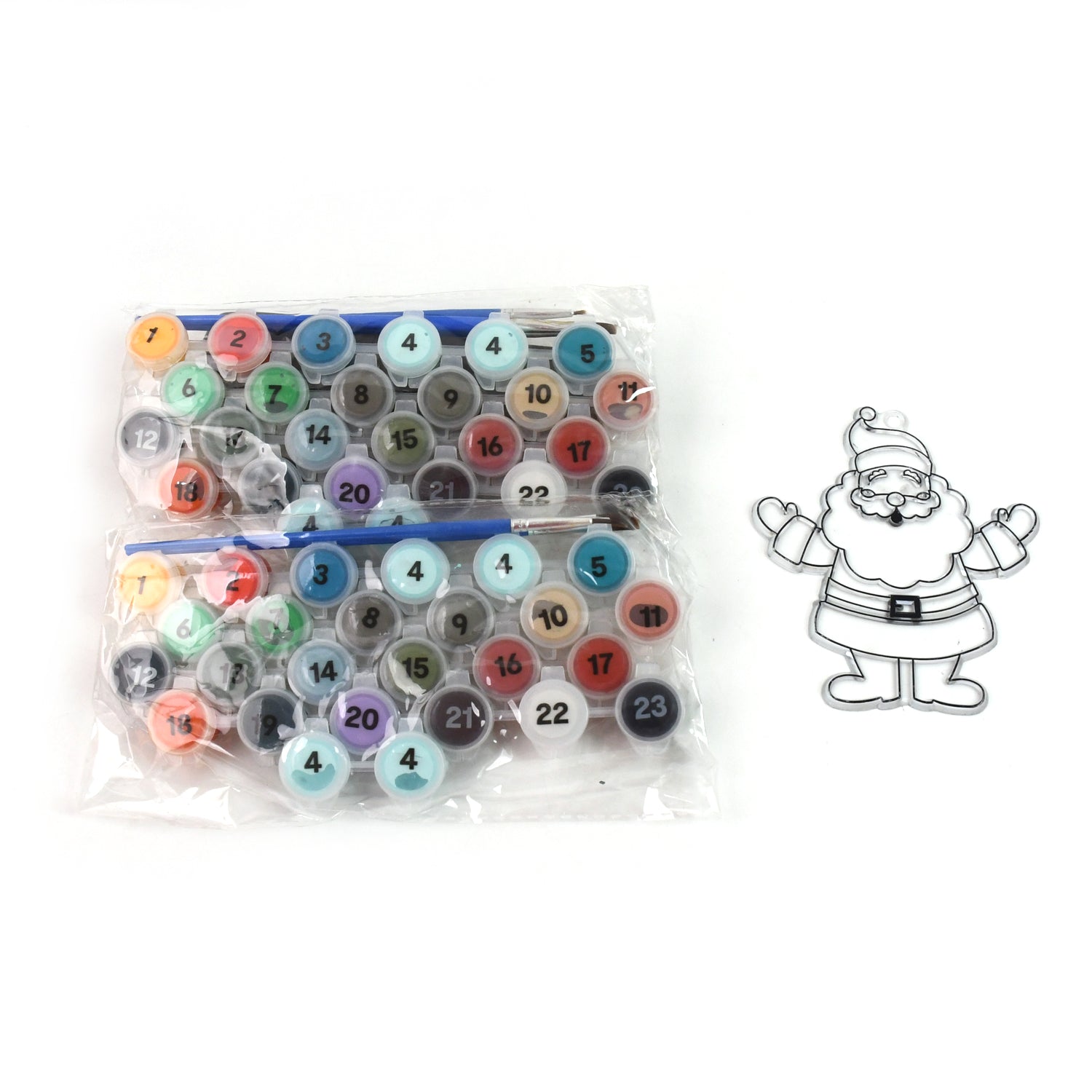Paint by Number Kits 2 Set 24 Number Color, 6 paint brushes (2 Set) - Shivani Jaswal Paint by Number Kits 2 Set 24 Number Color, 6 paint brushes (2 Set)