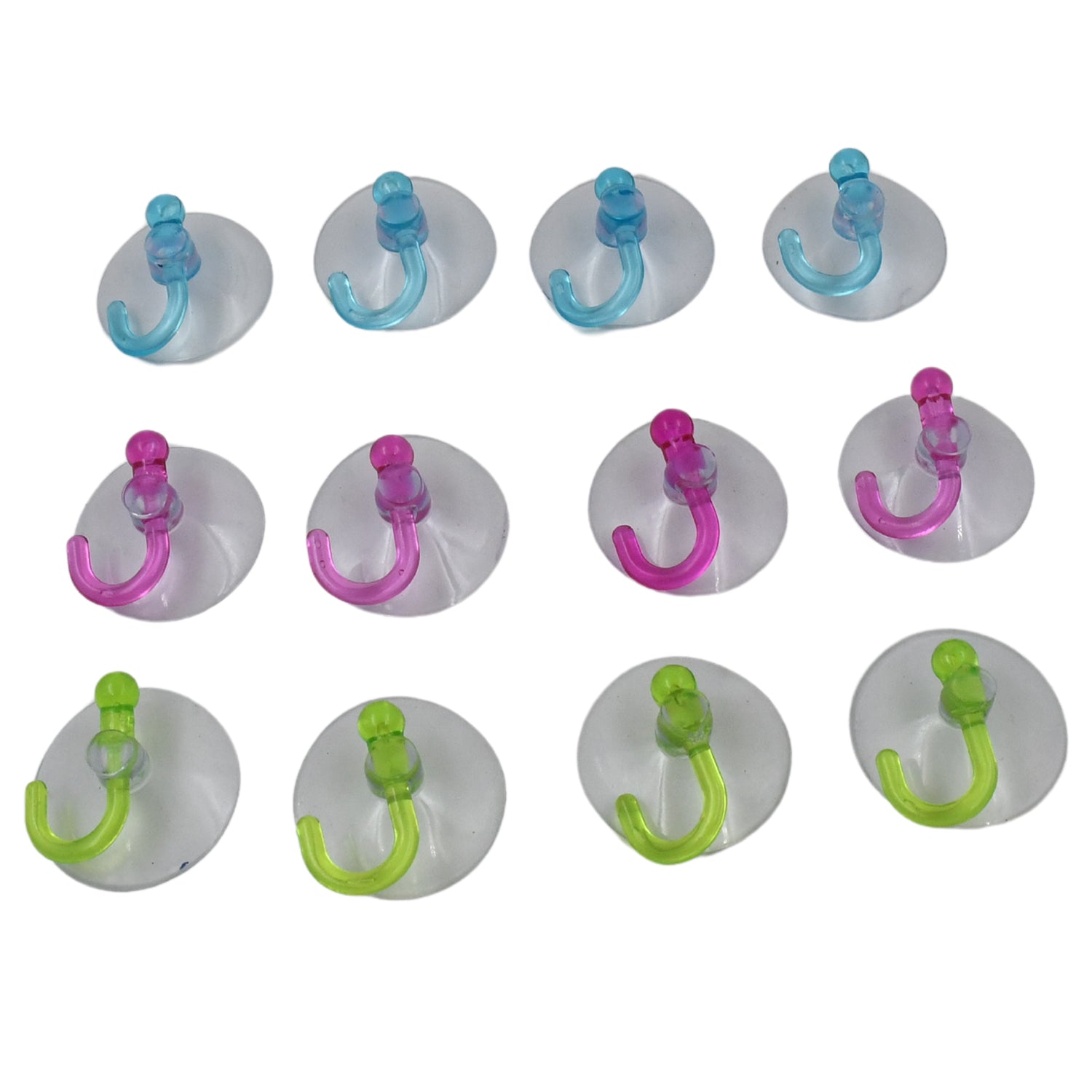Transparent Rubber Vacuum Sucker Hooks Hanger Strong Suction Cup (12 Pc) - Shivani Jaswal Transparent Rubber Vacuum Sucker Hooks Hanger Strong Suction Cup (12 Pc)