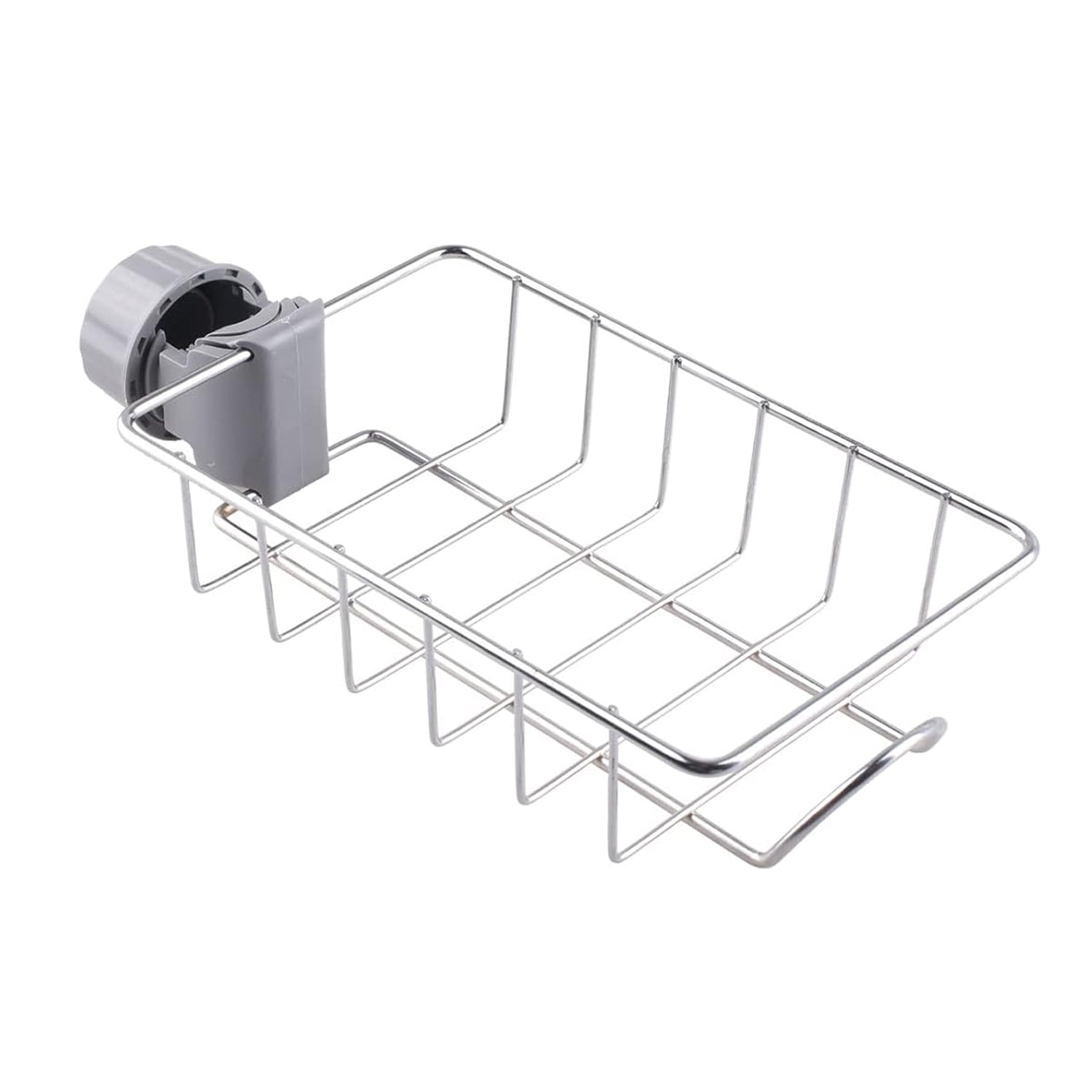 Soap, Sponge Holder, Stainless Steel Sink, Caddy Organizer (1 Pc) - Shivani Jaswal Soap, Sponge Holder, Stainless Steel Sink, Caddy Organizer (1 Pc)