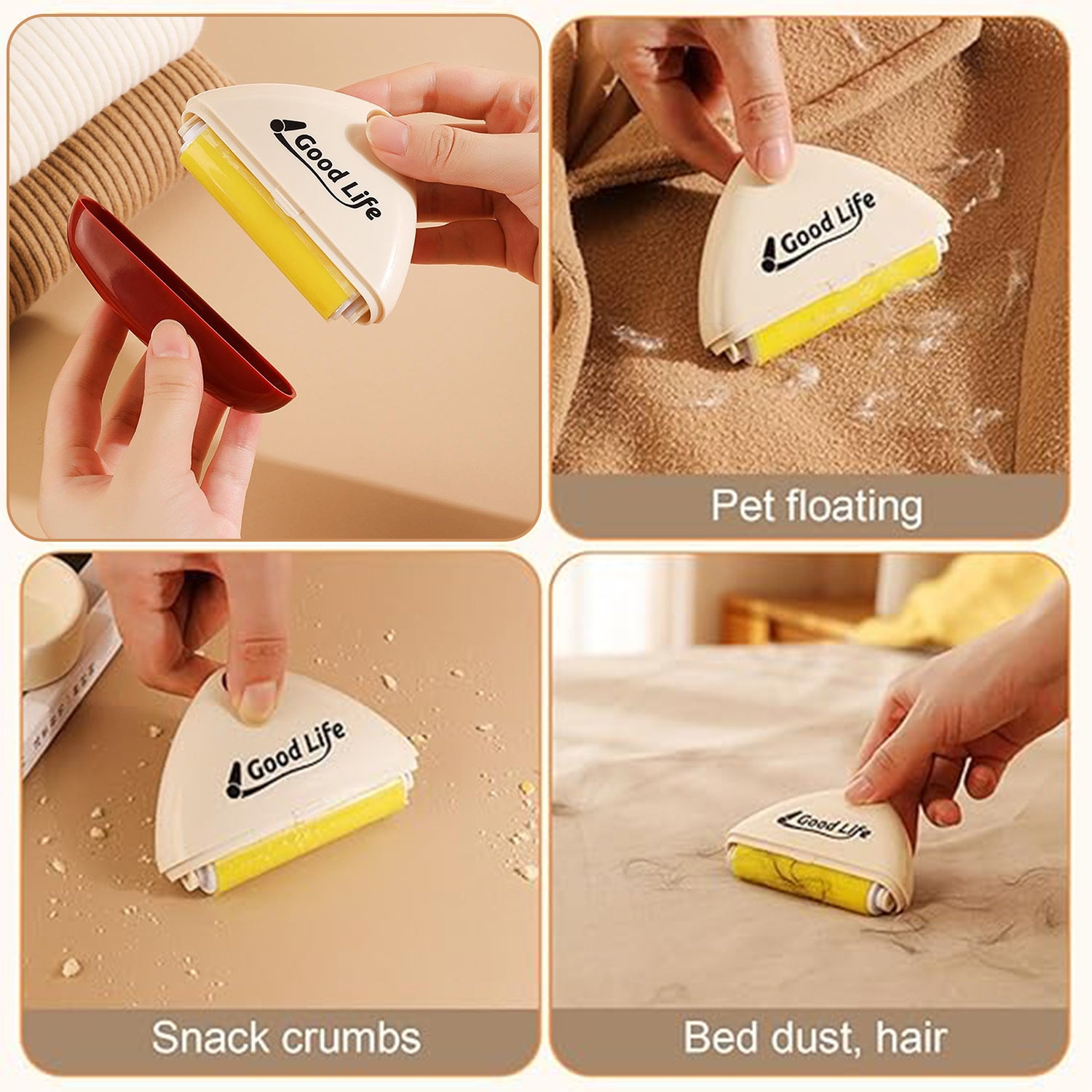 Small Lint Roller | Reusable Lint Roller for Pet, Multifunctional Portable Lint Roller - Shivani Jaswal Small Lint Roller | Reusable Lint Roller for Pet, Multifunctional Portable Lint Roller