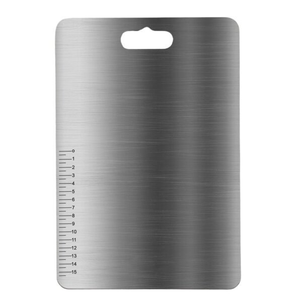 Stainless Steel Vegetable & Fruit Cutting Chopping Board (31Ã—20 Cm / 1 Pc)