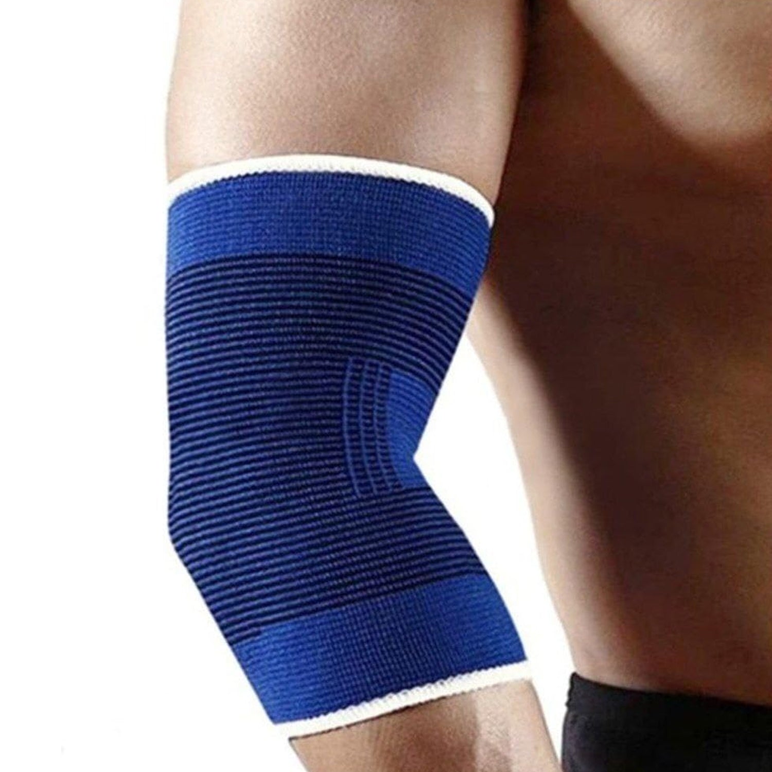 Adjustable Elbow Strap Compression Sleeves Supporter (1 Pair / With Color Box) - Shivani Jaswal Adjustable Elbow Strap Compression Sleeves Supporter (1 Pair / With Color Box)